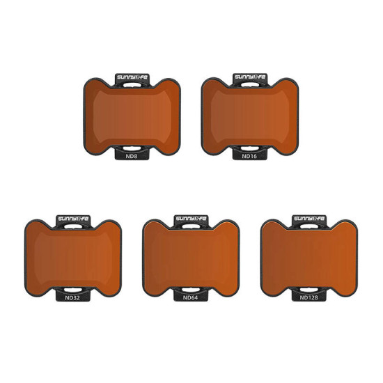 Filter set ND8/16/32/64/128 Sunnylife for DJI Avata 2 Filter set ND8/16/32/64/128 Sunnylife for DJI Avata 2