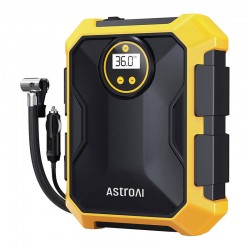 Air Compressor AstroAI 12V DC 100PSI (Yellow)