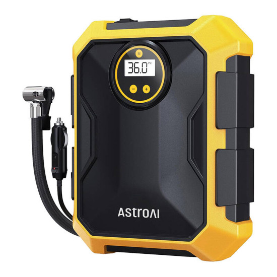 Air Compressor AstroAI 12V DC 100PSI (Yellow) Air Compressor AstroAI 12V DC 100PSI (Yellow)