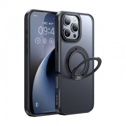 McDodo PC-4933 MagSafe  Case for iPhone 16 Pro Max with stand (black)