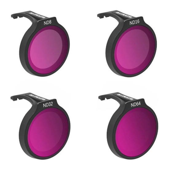 Four filters kit SUNNYLIFE for DJI Neo ND8+ND16+ND32+ND64 Four filters kit SUNNYLIFE for DJI Neo ND8+ND16+ND32+ND64