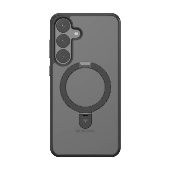 Torras Ostand Series Phone Case for Samsung S25 (Black) Torras Ostand Series Phone Case for Samsung S25 (Black)