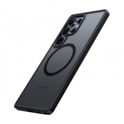 Torras Guardian Magnetic Series Phone Case for Samsung S25 Ultra (Black)
