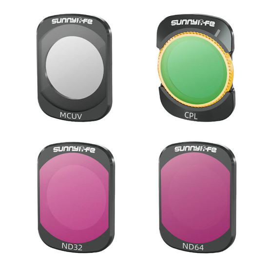 Lens Filter MCUV, CPL, ND32, ND64 Sunnylife for DJI Osmo Pocket 3 Lens Filter MCUV, CPL, ND32, ND64 Sunnylife for DJI Osmo Pocket 3