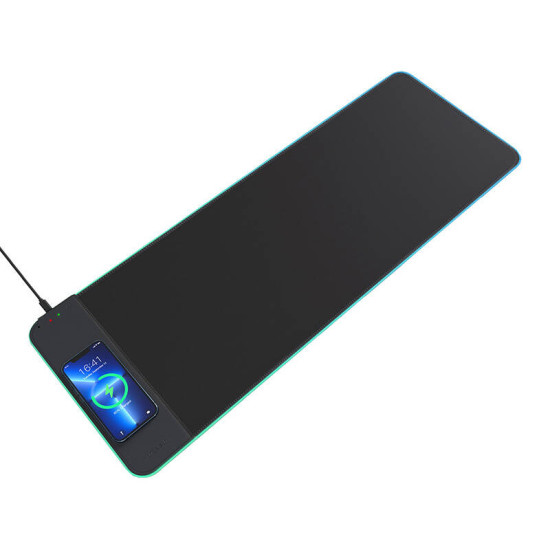 Wireless Charging Mouse Pad Choetech T543-F-ACBK 15W Wireless Charging Mouse Pad Choetech T543-F-ACBK 15W