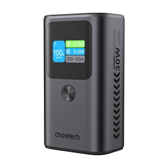 Power Bank Choetech B701 10000mAh PD30W (Grey) Power Bank Choetech B701 10000mAh PD30W (Grey)