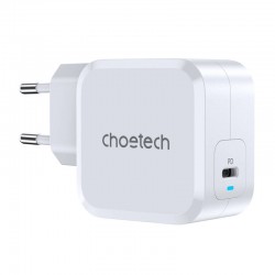 Choetech PD45W Single Type-C Wall Charger EU (white)