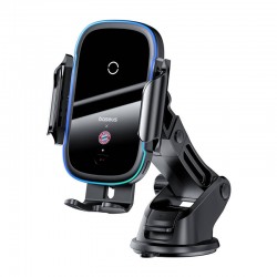 Holder with charger 15W (black) Bayern Edition