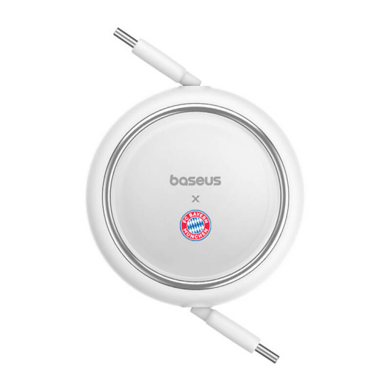 Baseus Free2Pull Cable C to C 100W (white) Bayern Edition Baseus Free2Pull Cable C to C 100W (white) Bayern Edition