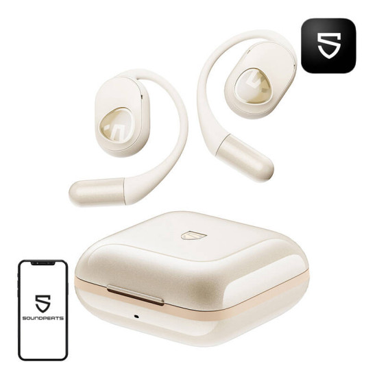 Earphones TWS Soundpeats GoFree2+ (beige) Earphones TWS Soundpeats GoFree2+ (beige)