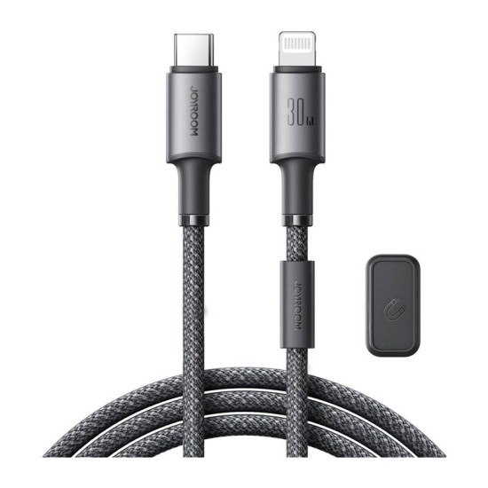 Cable USB-C Lightning Joyroom 30W, 1.2m Gray Cable USB-C Lightning Joyroom 30W, 1.2m Gray