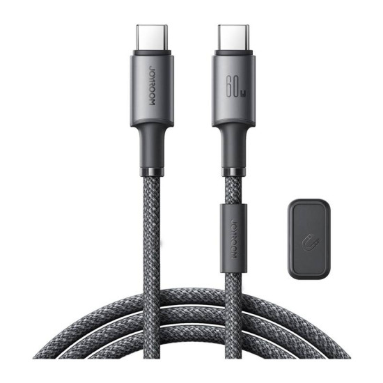 Cable USB-C - USB-C Joyroom S-A50 60W 1.2m Gray Cable USB-C - USB-C Joyroom S-A50 60W 1.2m Gray