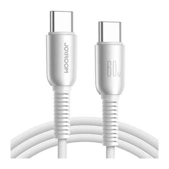 Cable USB-C - USB-C Joyroom S-A51 60W 1.2m gray Cable USB-C - USB-C Joyroom S-A51 60W 1.2m gray