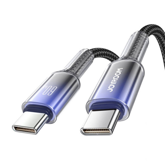 Cable USB-C USB-C Joyroom S-A42 60W 1.2m Black Cable USB-C USB-C Joyroom S-A42 60W 1.2m Black