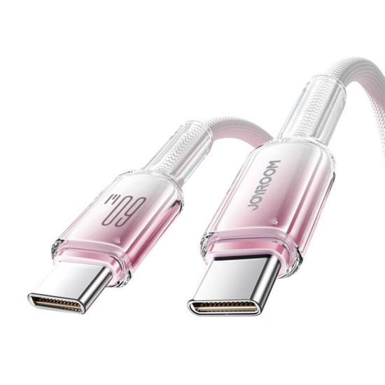 Cable USB-C USB-C Joyroom S-A42 60W 1.2m white Cable USB-C USB-C Joyroom S-A42 60W 1.2m white