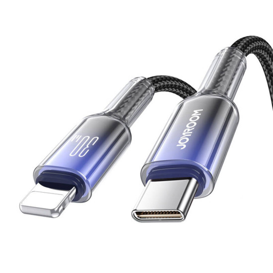 Cable USB-C Lightning Joyroom S-A42 30W 1.2m black Cable USB-C Lightning Joyroom S-A42 30W 1.2m black