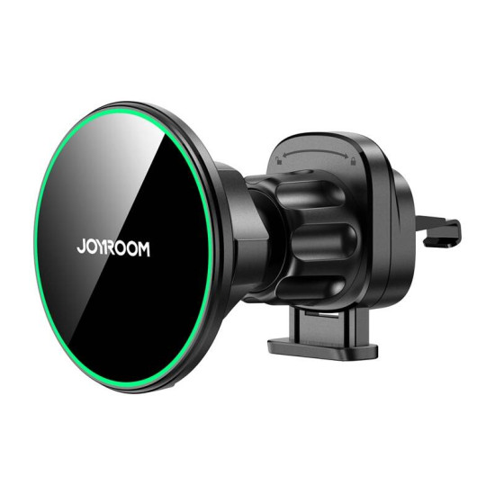 Magnetic Wireless Car Charger Holder Joyroom JR-ZS412 black Magnetic Wireless Car Charger Holder Joyroom JR-ZS412 black