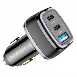 Car Charger BlitzWolf BW-BC4 115W 3-Port USB PD