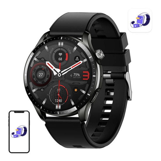 Smartwatch Blitzwolf BW-EP10 (black) Smartwatch Blitzwolf BW-EP10 (black)
