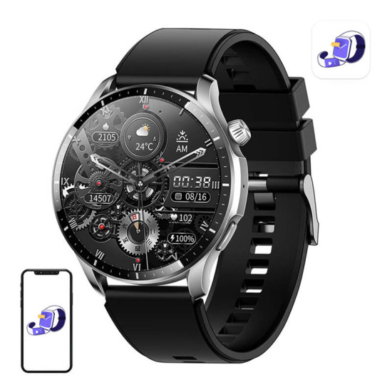 Smartwatch Blitzwolf BW-EP10 (silver) Smartwatch Blitzwolf BW-EP10 (silver)