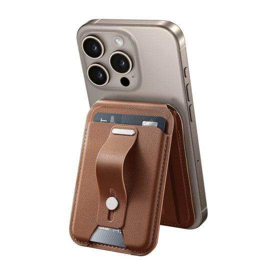 ESR Grip Wallet Stand (brown) ESR Grip Wallet Stand (brown)