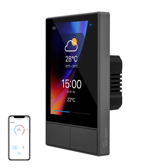 Smart WiFi control panel SONOFF NSPanel (black, 120mm) Smart WiFi control panel SONOFF NSPanel (black, 120mm)