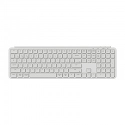 Wireless Keyboard Ultra Slim Keychron B6 Pro 2.4G (white) [B6P-K8]