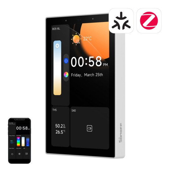 SONOFF NSPanel Pro 120 Smart Control Panel WiFi/Bluetooth/ZigBee (white) SONOFF NSPanel Pro 120 Smart Control Panel WiFi/Bluetooth/ZigBee (white)