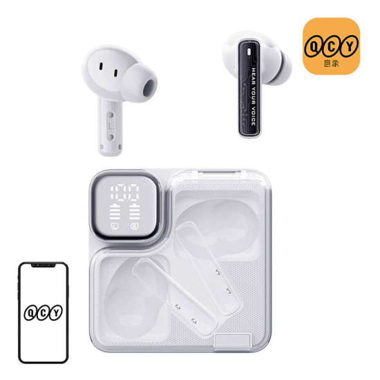 Earphones TWS QCY MeloBuds Neo T31 (white) Earphones TWS QCY MeloBuds Neo T31 (white)