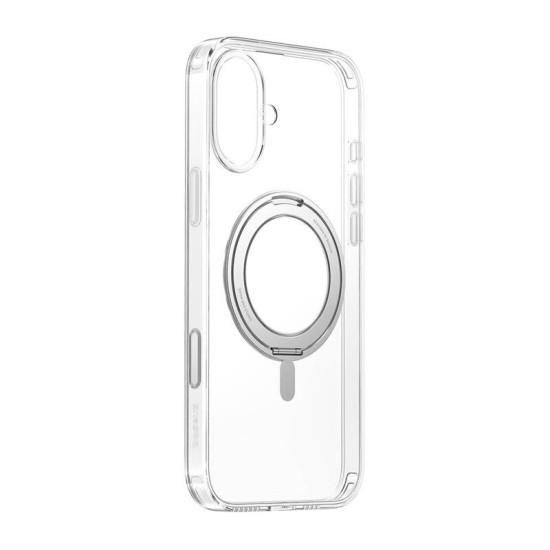 Baseus SkyRing 360° Magnetic Case with Stand iP 16 (clear) Baseus SkyRing 360° Magnetic Case with Stand iP 16 (clear)