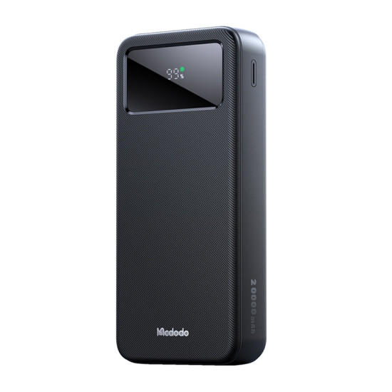 Power Bank Mcdodo MC-4230 Digital Display 20000mAh 1C+2A, 22.5W (czarny) Power Bank Mcdodo MC-4230 Digital Display 20000mAh 1C+2A, 22.5W (czarny)