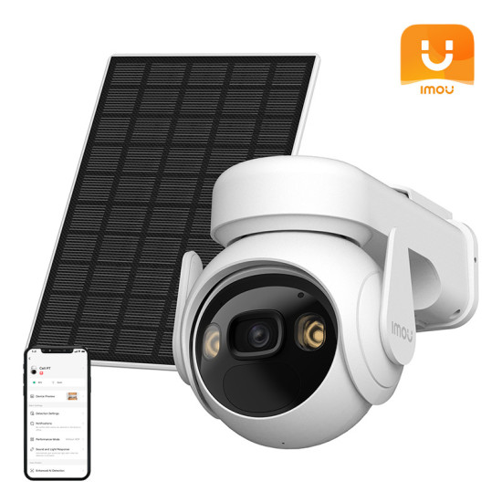 360° Outdoor Wi-Fi Camera with solar panel Imou Cell PT kit lite (type C) 360° Outdoor Wi-Fi Camera with solar panel Imou Cell PT kit lite (type C)