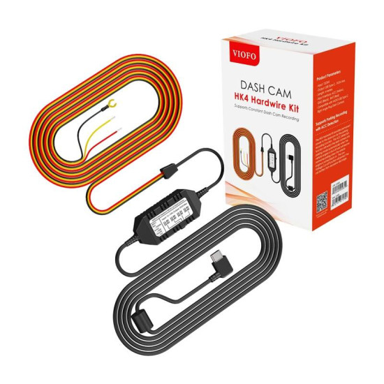 VIOFO HK4 Type-C Hardwire Cable for Dashcams VIOFO HK4 Type-C Hardwire Cable for Dashcams