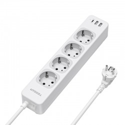 Power Strip Tessan TS-307-C (white)