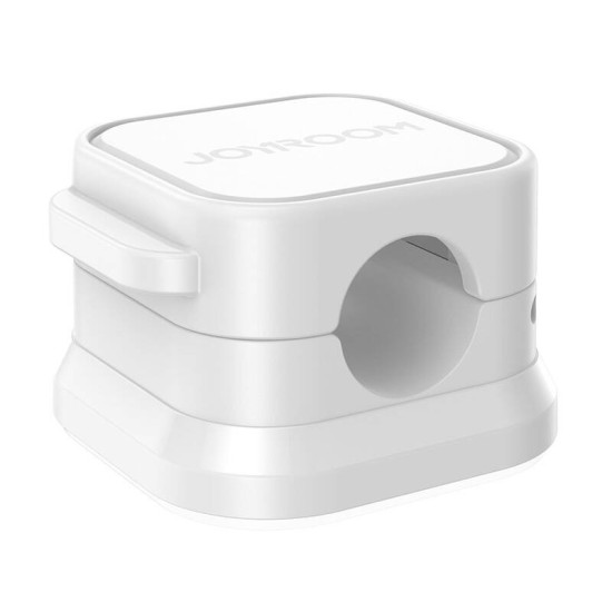 Magnetic Cable Organizer Joyroom JR-ZS368 3 pcs (white) Magnetic Cable Organizer Joyroom JR-ZS368 3 pcs (white)