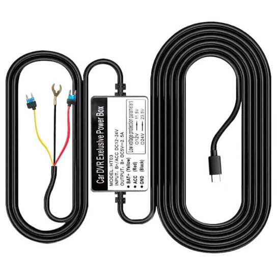 Hardwire kit Azdome HT03 USB-C Hardwire kit Azdome HT03 USB-C