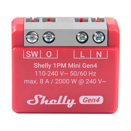 Shelly 1PM Mini Gen4 Controller Zigbee/Matter Shelly 1PM Mini Gen4 Controller Zigbee/Matter