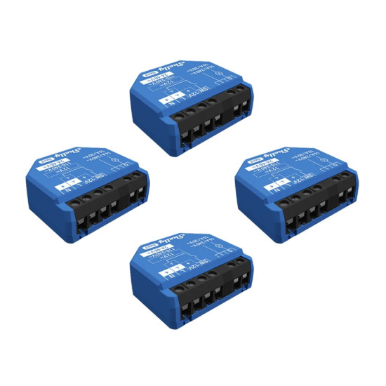 Shelly 1 Gen3 Set of 4 Controller WiFi/Bluetooth Shelly 1 Gen3 Set of 4 Controller WiFi/Bluetooth