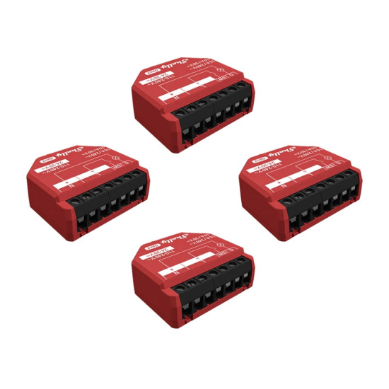 Shelly 1PM Gen3 Set of 4 Controller WiFi/Bluetooth Shelly 1PM Gen3 Set of 4 Controller WiFi/Bluetooth