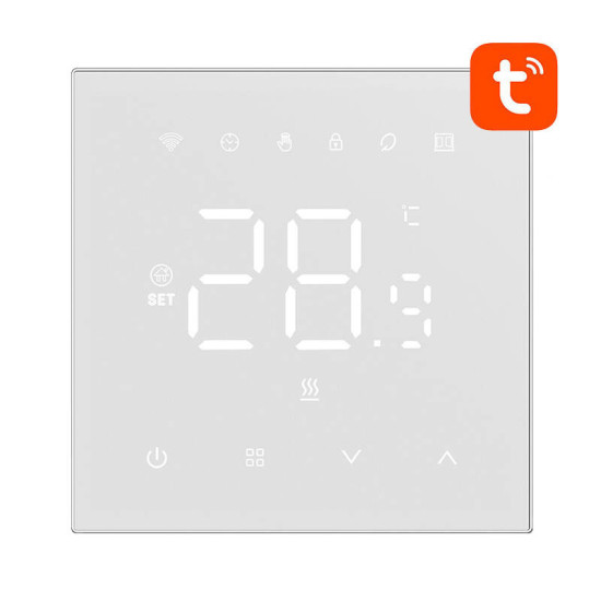 Avatto Έξυπνος Θερμοστάτης WT410-BH-3A-W Boiler Αερίου 3A WiFi (Λευκό) Avatto Έξυπνος Θερμοστάτης WT410-BH-3A-W Boiler Αερίου 3A WiFi (Λευκό)