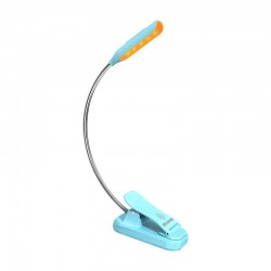 Wireless lamp Glocusent mini clip-on book light, USB-C (Black)