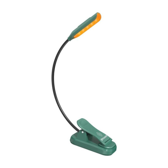 Wireless lamp Glocusent mini clip-on book light, USB-C (Green) Wireless lamp Glocusent mini clip-on book light, USB-C (Green)