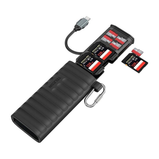 Multifunctional Card Reader for SD and TF cards Telesin (S6-MCR-01) Multifunctional Card Reader for SD and TF cards Telesin (S6-MCR-01)
