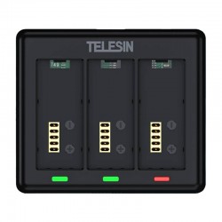 Charger For 3 Batteries For GoPro HERO 13 Telesin (S0-BCG-12-TGP)