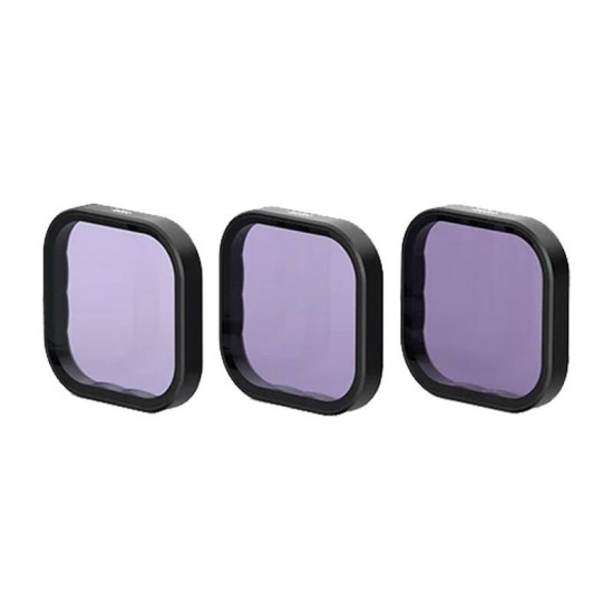 Set of 3 Telesin ND 8/16/32 filters for GoPro GoPro Hero 13 Black (S5-FLT-12-TGP) Set of 3 Telesin ND 8/16/32 filters for GoPro GoPro Hero 13 Black (S5-FLT-12-TGP)