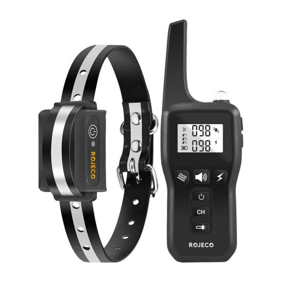Dog Training Collar Rojeco PD529 1000m (Black) Dog Training Collar Rojeco PD529 1000m (Black)