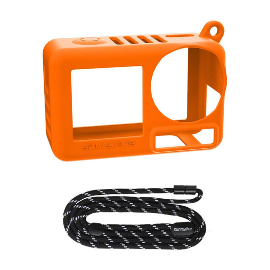 Sunnylife Silicone Cover & Strap OA5-BHT885-C for OSMO ACTION 5 PRO (orange) Sunnylife Silicone Cover & Strap OA5-BHT885-C for OSMO ACTION 5 PRO (orange)