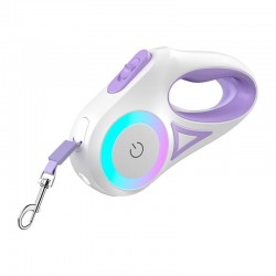Rojeco 3M Automatic Retractable Dog Leash (purple)