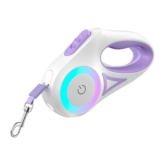 Rojeco 3M Automatic Retractable Dog Leash (purple) Rojeco 3M Automatic Retractable Dog Leash (purple)
