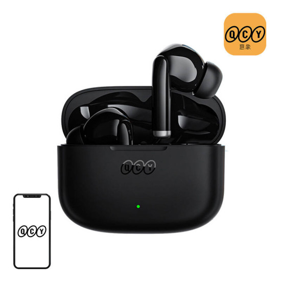 Earphones TWS QCY T19 (black) Earphones TWS QCY T19 (black)